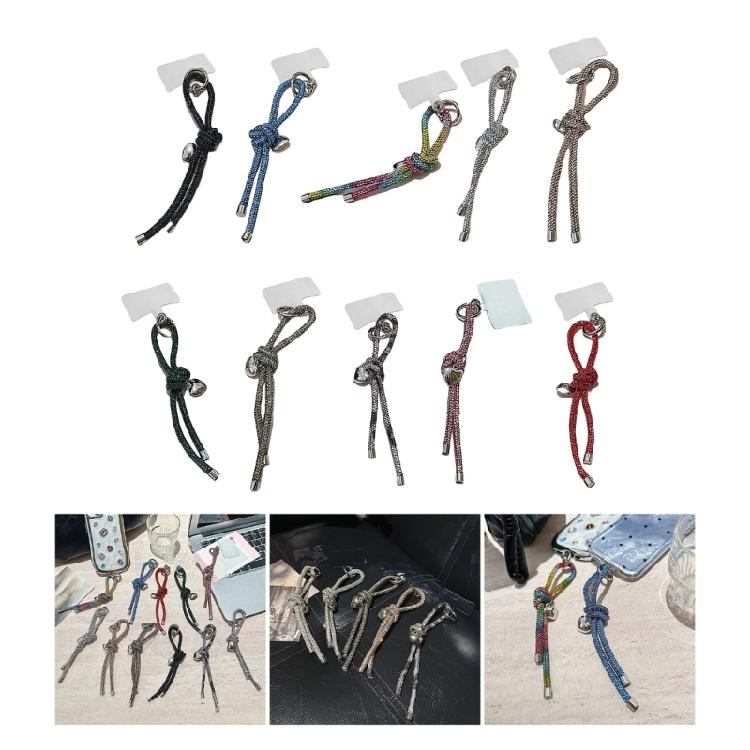 Fashionable Love Heart Knots Handbag Charm Stylish Keychain Pendant Keychain Ornament for Ladies and Trendy Women