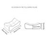1pc Lumbar Pillow Ergonomic Lumbar Pillow Student Waist Pillow Cushion Chair Backrest  Napping for Office Sleeping