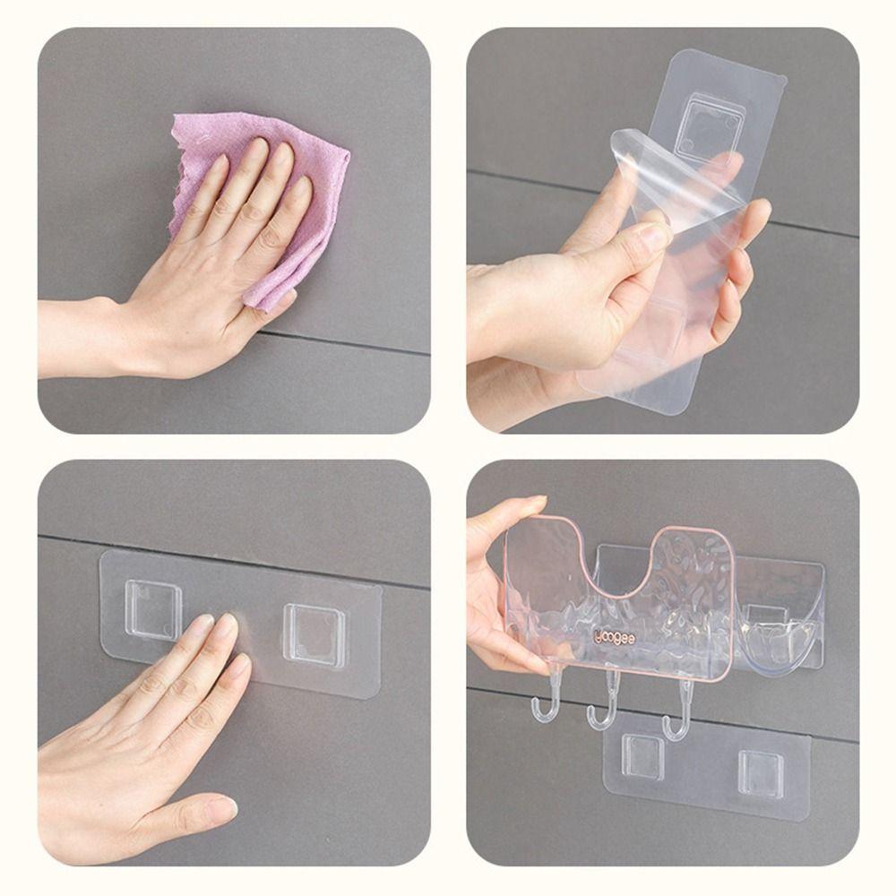 Self Adhesive Pot Lid Storage Rack Plastic Pan Lid Organizer Wall Mounted Pot Lid Holder  Spatulas