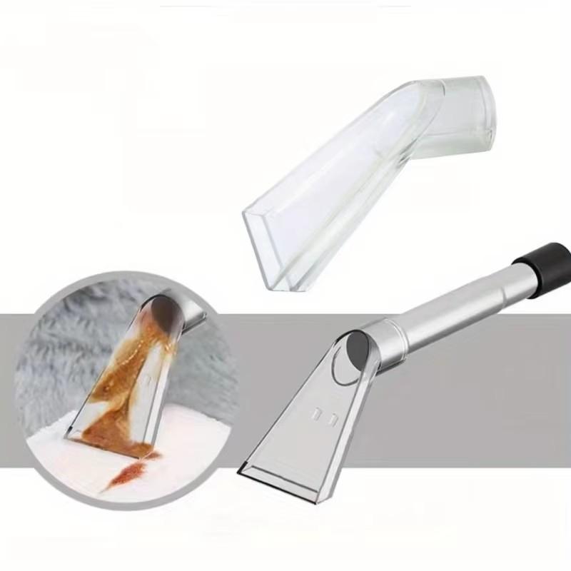 Absorbent Hood, Transparent Carpet Cleaning, Sofa Cleaning, Roof Curtains, Vacuum Cleaner, Clear sofa#Color:WHITE