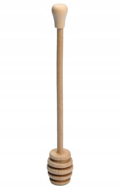 Honey dipper, wooden spoon, 18 cm