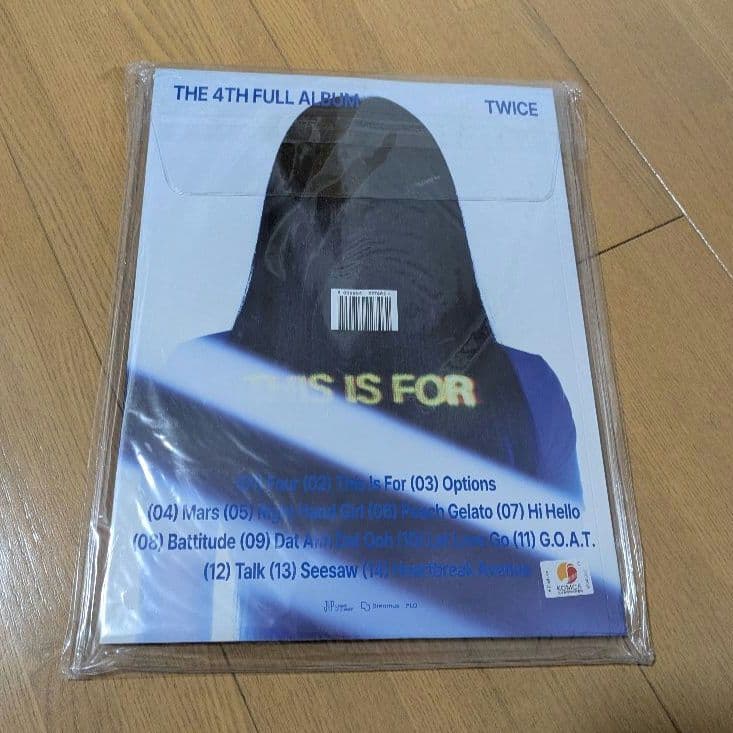 [USED] TWICE "THIS IS FOR" THIS Ver. Album Mina Poster