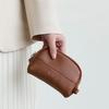 Mini-Münzbörse für Damen PU-Leder Reißverschluss-Geldbörse Kleine tragbare Münztasche Kartenhalter Kopfhörer-Aufbewahrungstasche Kompakter Schlüsselhalter