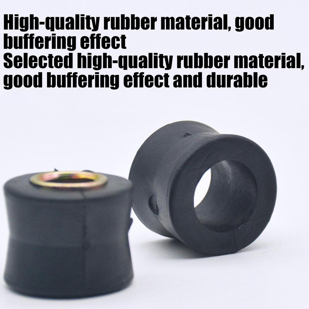 Rubber Shock Absorber Bushings Multipurpose Scooter Rear Shock Absorber Cushion 2x Scooter Accessories Wear-Resistant Shock