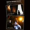 Videography Flashlight 2000mAh Rechargeable Photography Light with Easy Operating