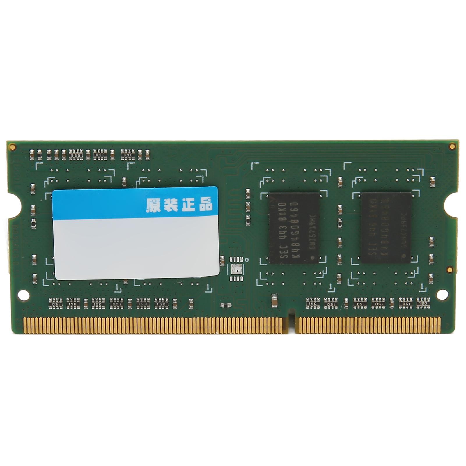 

DDR3L SODIMM 1600 МГц RAM Ширина 64 біт 204 контакти Підключення даних Plug and Play 1600 МГц RAM для ноутбука