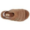 UGG Fluff Yeah Klapki Kasztanowe Damskie 1095119-CHE