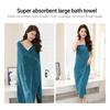 OEM/ODM Luxurious Customizable logo Lager Sizes High Gsm Thickened Non-depilatory Non-fading Skin-friendly Microfiber Bath Towel
