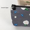 Flower Print Stationery Bag Multifunctional Pencil Case High Quality Pen Bag  Students