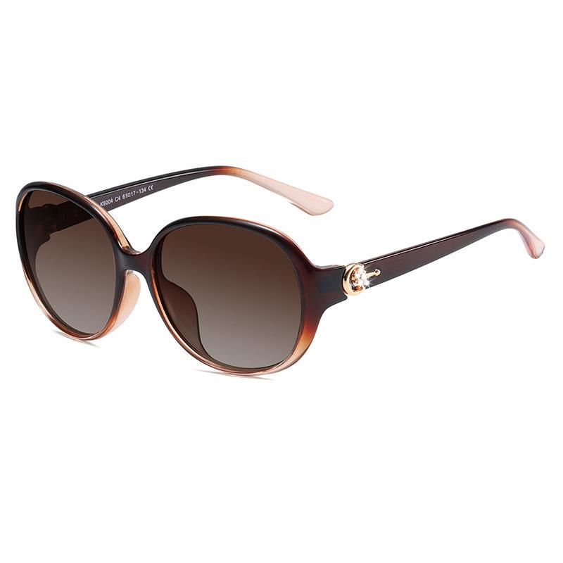 6004Pc Full Frame Women'S Polarized Sunglasses Trend Anti-Uv Sunglasses Elegant Sunglasses