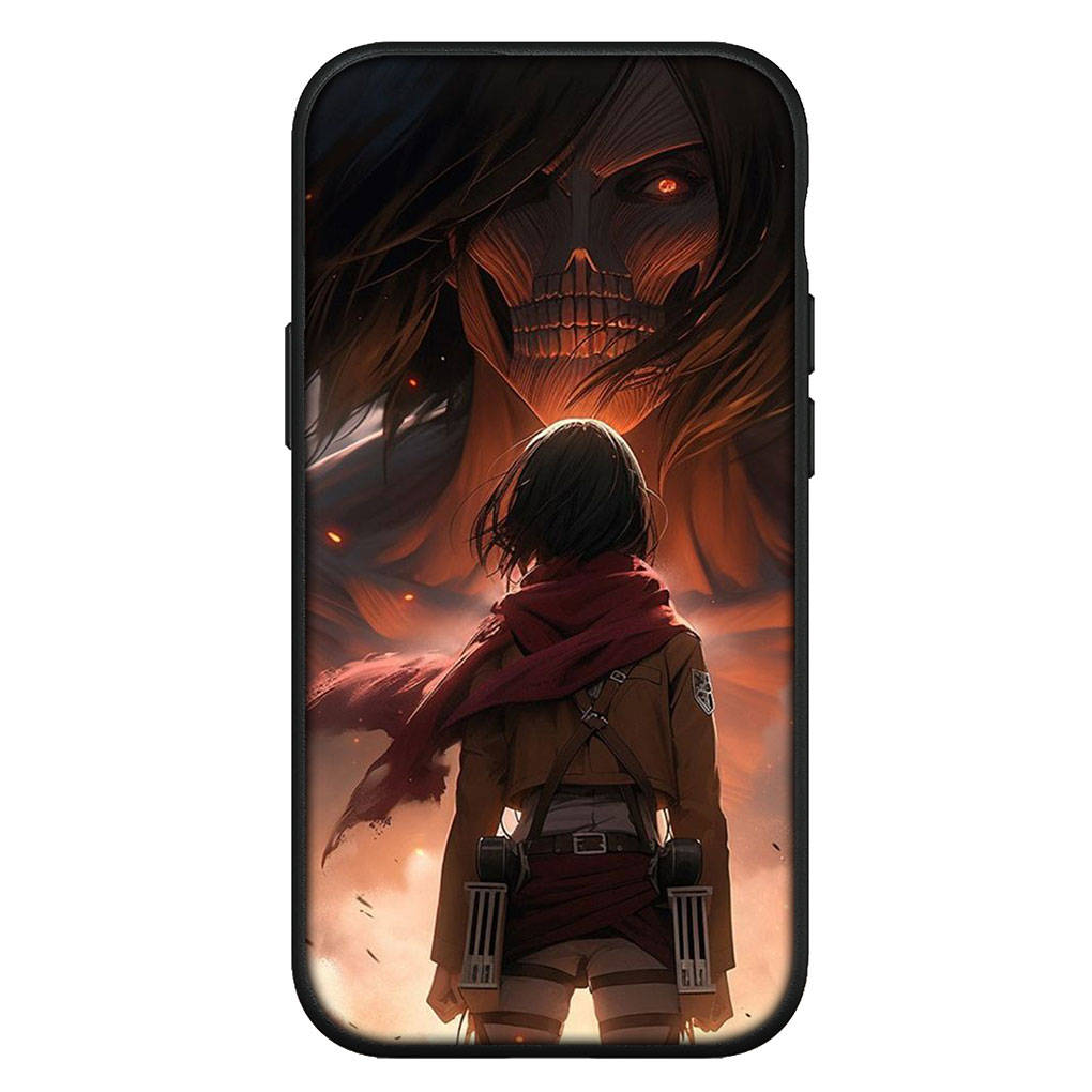 Cover for iPhone 16 15 Xiaomi Redmi Note 14 13 12 11 Pro Max X 8 16e Samsung Galaxy S25 S24 S23 Moto OPPO Huawei Anime Attack on titan Levi Phone Case