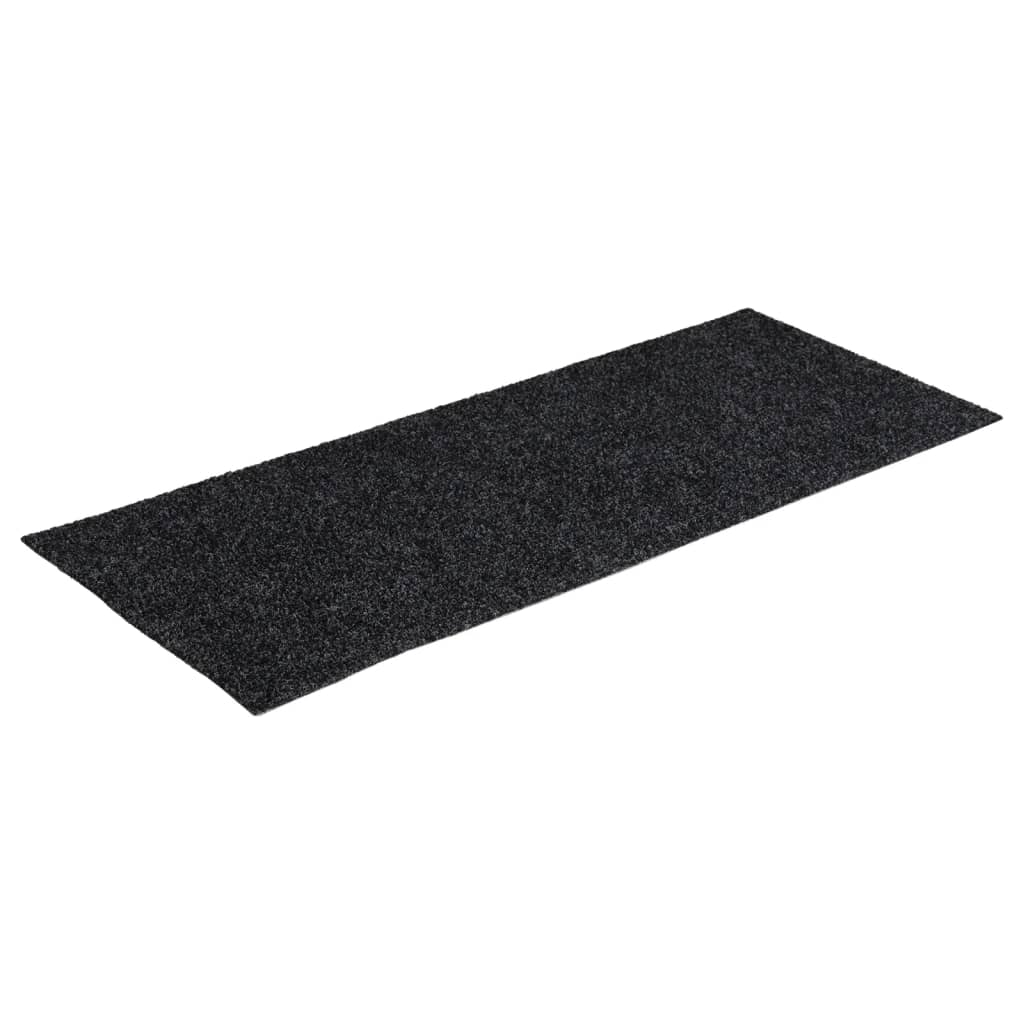 Vidaxl Samoprzylepne Nakładki Na Schody, 15 Szt., 60X25 Cm, Szare