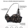 Female Summer Sexy Lace Hang Neck Small Chest Gathers Gathers The Pair Breast To Prevent Drooping Beauty Back Underwear