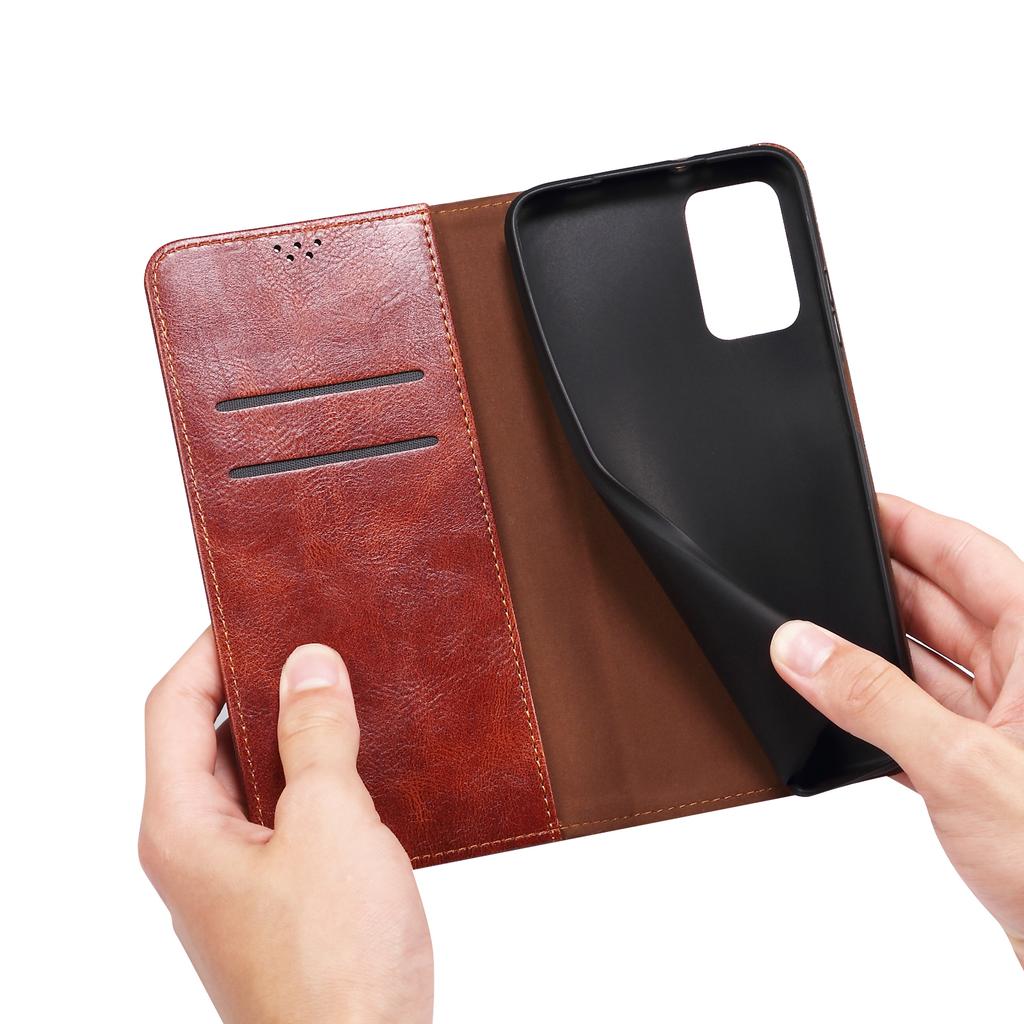For Motorola Moto E14 4G/G04 4G/G04s 4G/G24 4G Case Leather Stand Magnetic Closing Phone Wallet Cover