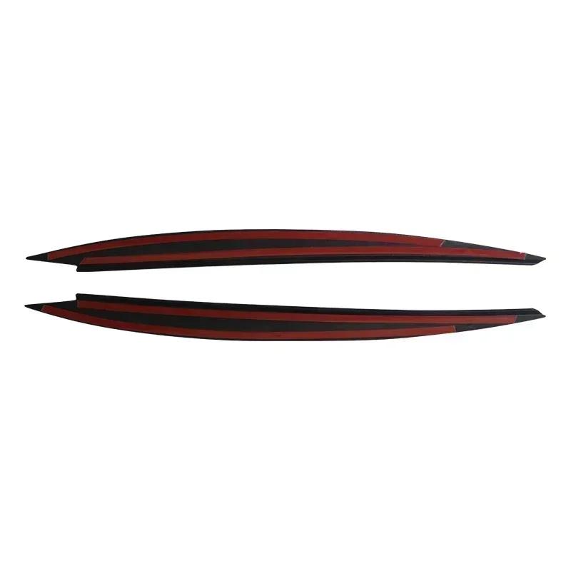 For Volkswagen VW GOLF 7 Golf7 MK7 GTI 2Pcs Car Headlight Head Lamp Eyebrow Headlight Cover Trim Sticker Accessories