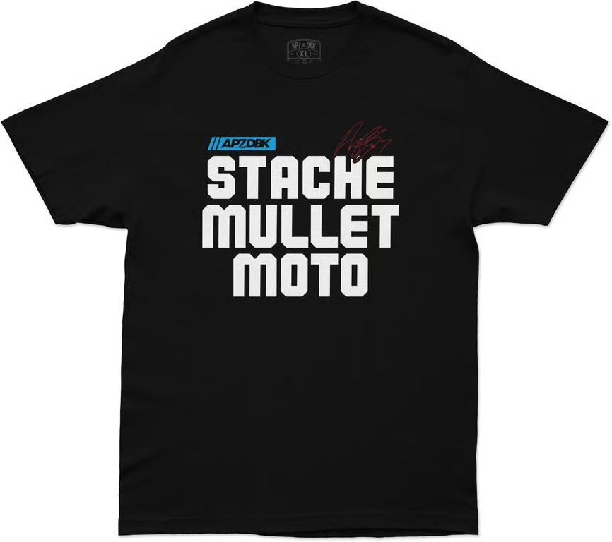 DBK Stache Mullet Мото Футболки S разноцветный