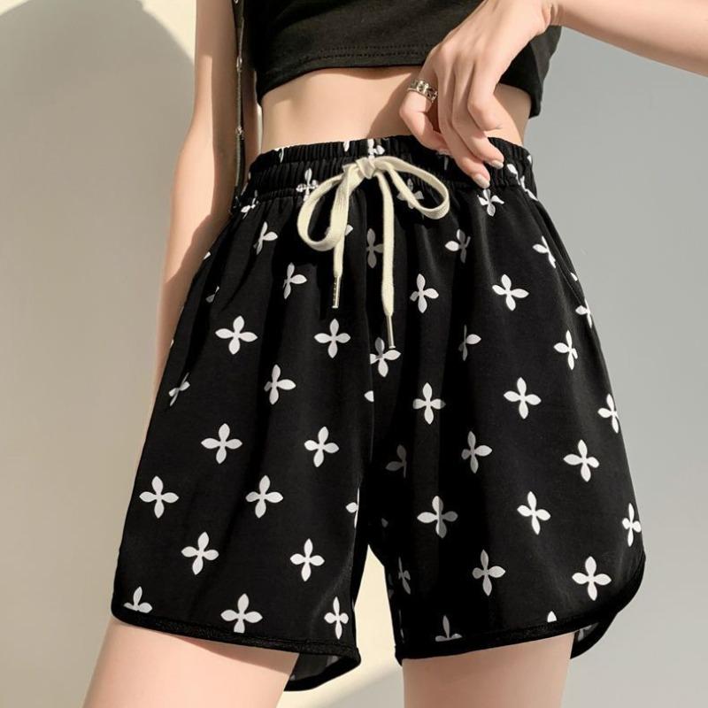 Shorts Female Summer Loose High Waist Large Size Casual Pants Three-point Sports Pants Outside Fashion Shorts