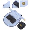 Pet Mail Carrier Costume Soft Funny Costumes Pet Suit with  for Small Dogs and Cats