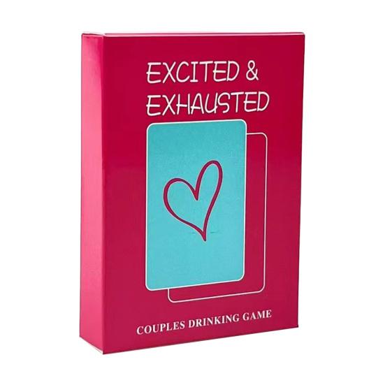 Возбужденный Изнуренный Игра в Покер Романтические Идеи Для Вечернего Свидания Пары Пьяная Игра 2 Игрока