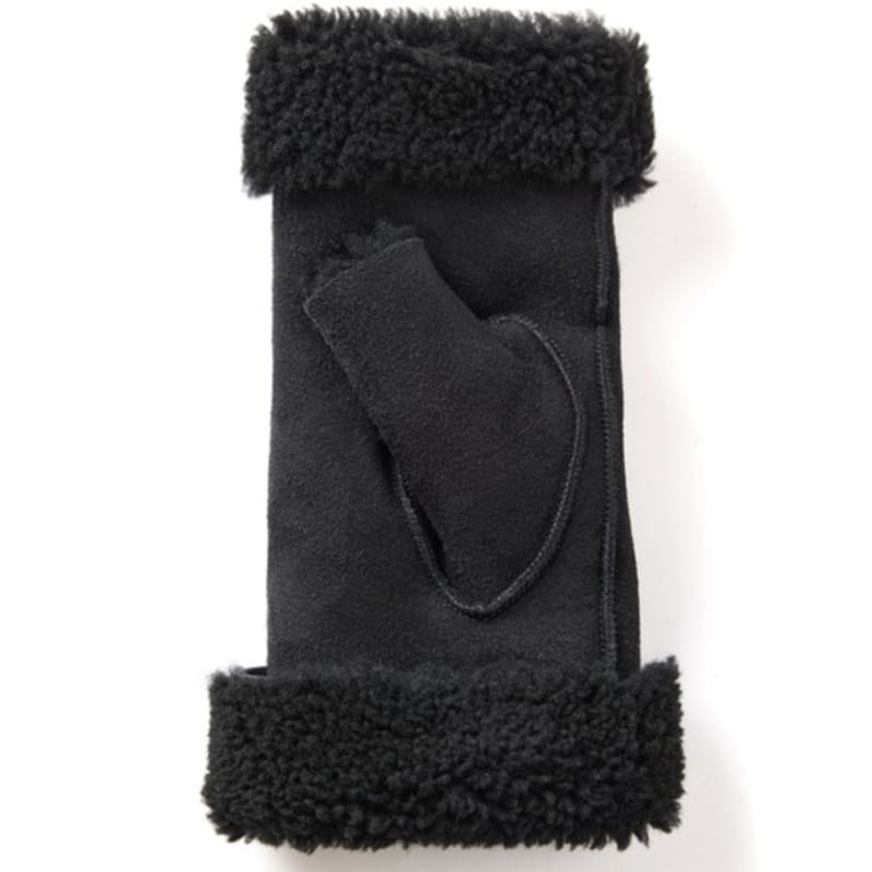 DENTS Vera Hairship Women's Leather Gloves - Black Suede