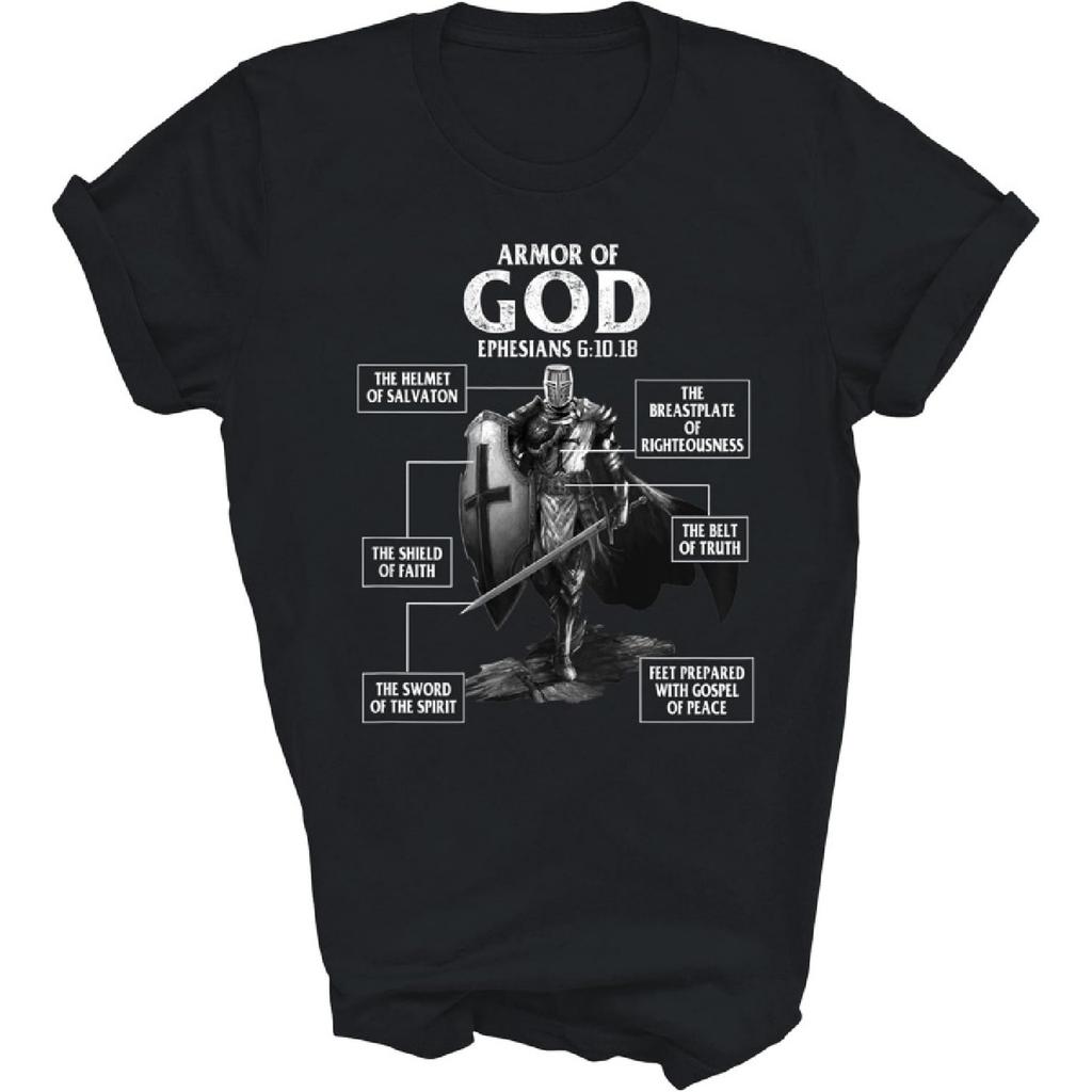 Lunar Zone Armor of God Ephesians 6 10 18 Bible Verse Jesus Christian Christ Lover Unisex Shirt Gift Women Men