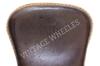 Fits For Royal Enfield Classic 350cc 500cc Brown Rear Leather Seat