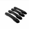 Glossy Black 4X Exterior Door Handle Cover Trim For Ford Explorer 2020-2024