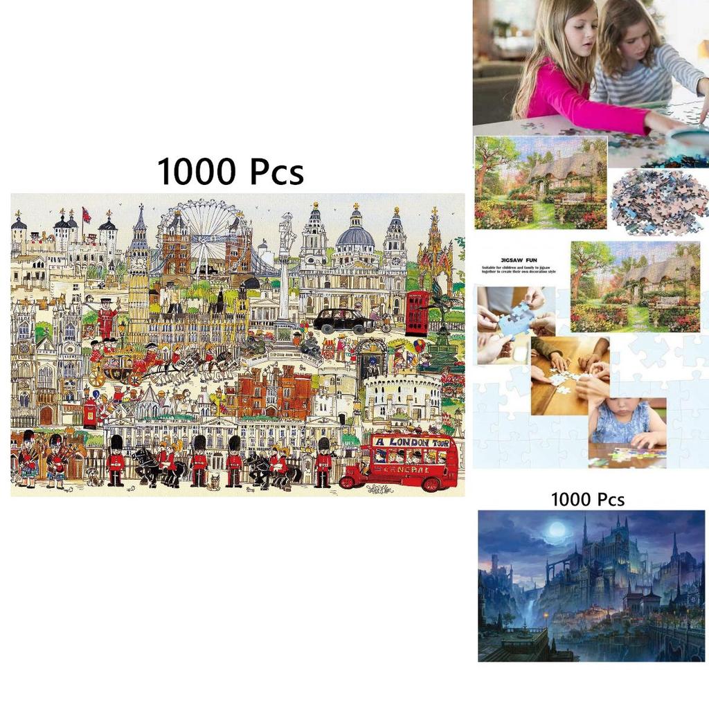 Erwachsenen Puzzle 1000 Teile Papier Material Heimdeko Freundschaftsaktivität Einzigartiges Geschenk Lerninspiration