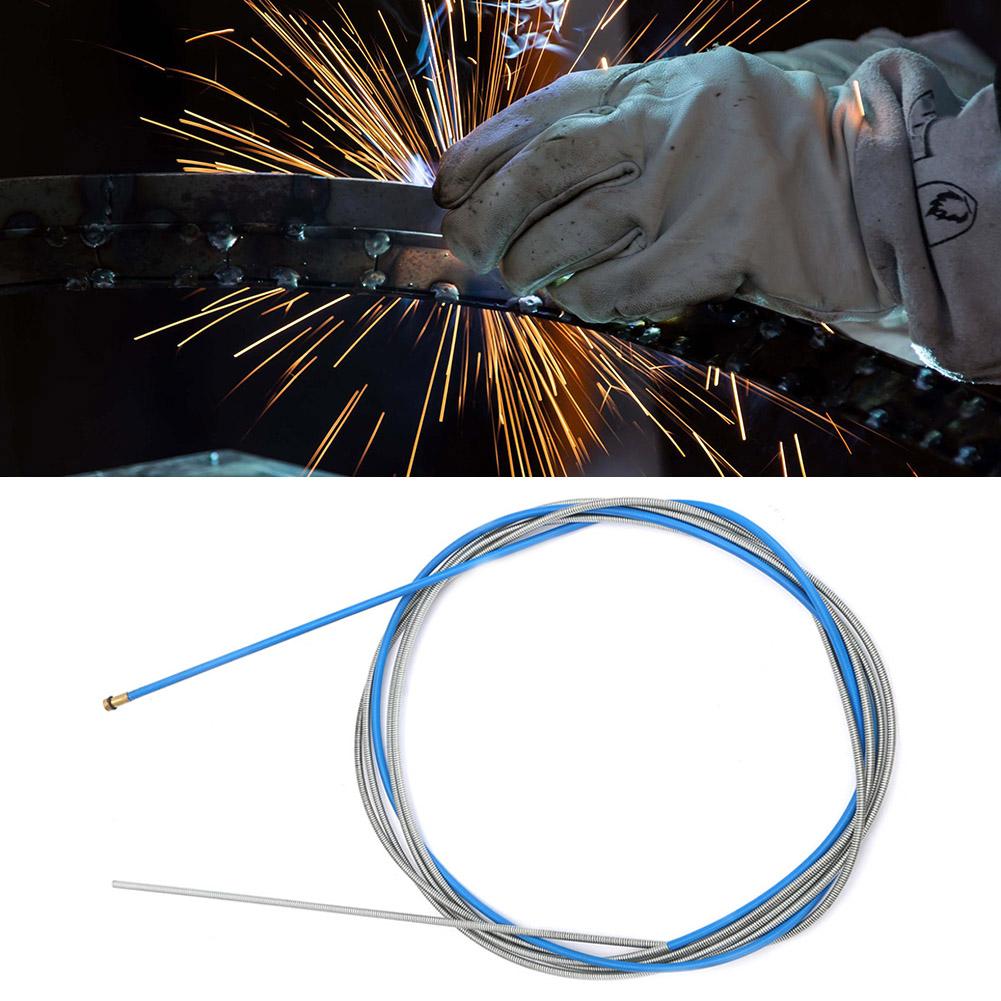 1 Pcs Gas Shielded Welding Gun Welding Wire Feeding Tube Fit for Binzel(Binzel 36KD 5.2m)