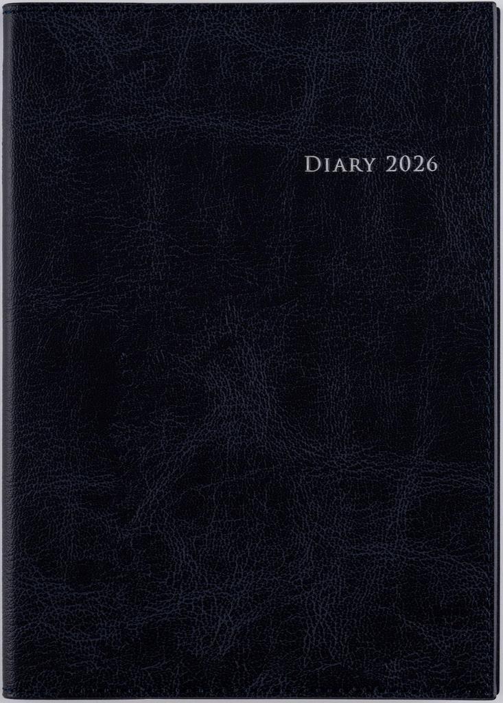Takahashi 2026 A5 Weekly Desk Casual Size Dark 435 December Diary, 5, Navy, No. (Starts 2025)