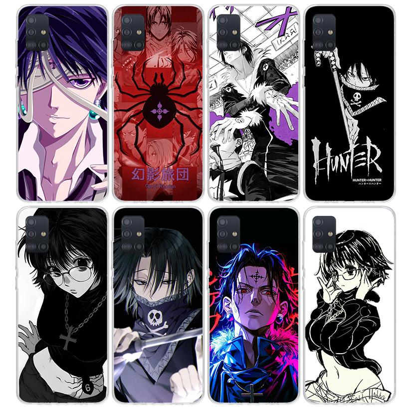 Huner X-Hunters Chrollo Shizuku Phone Case For Samsung Galaxy A12 A52S A42 A32 A22 A51 A50 Note 20 Ultra 10 S10 Plus A71 A70 A31