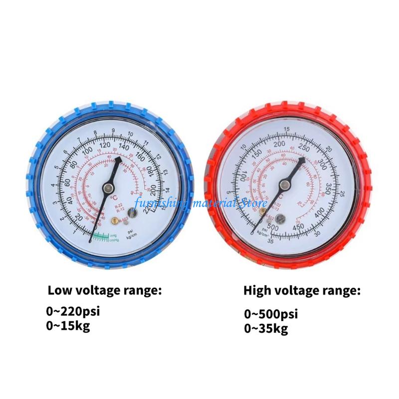 Y5GD Precisions Engineered HVAC Refrigerants Manifold Gauge Set Diagnostic Tool For Accurate Refrigerants Monitoring