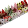24pcs Simulation Bird Ornament Colorful Exquisite Lifelike Mini Artificial Foam Bird Decoration for