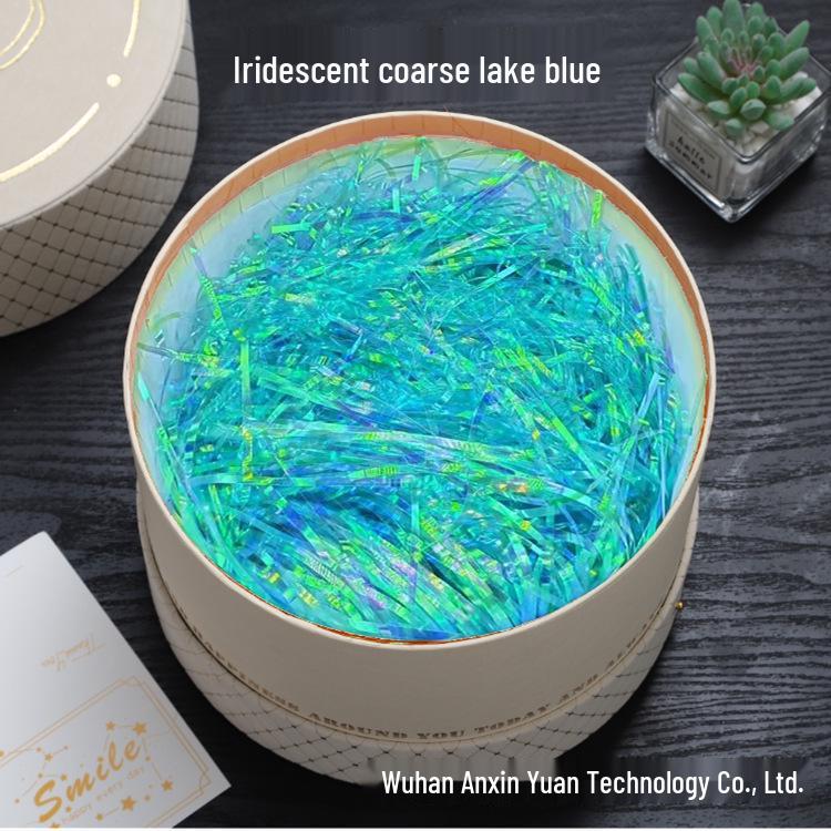 Iridescent Raffia Filler Paper String for Gift Decoration - 100g