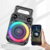 BT Speaker Stereo Sound Portable Speaker Subwoofer Karaoke Speaker with Microphone Suitable for Home Theater Outdoor Dance Party