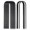3Pcs L/Ushape Trampolines Rebars Stakes Galvanised Steel Ground Anchors Camping Tent Peg Landscape Garden Ground Stakes