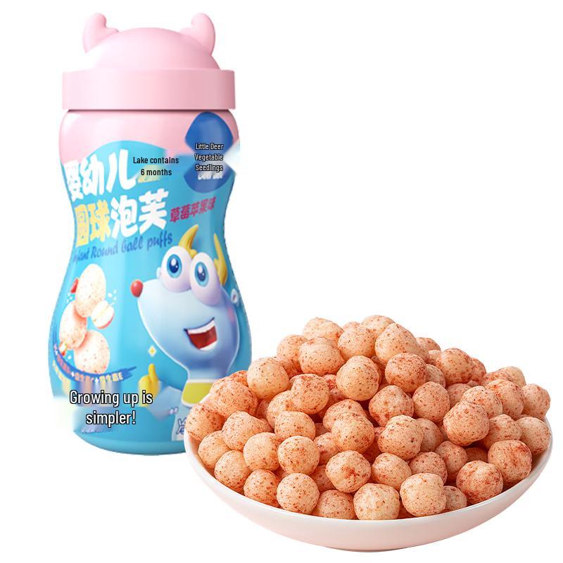 Little Deer Blue Baby Puffs & Sticks