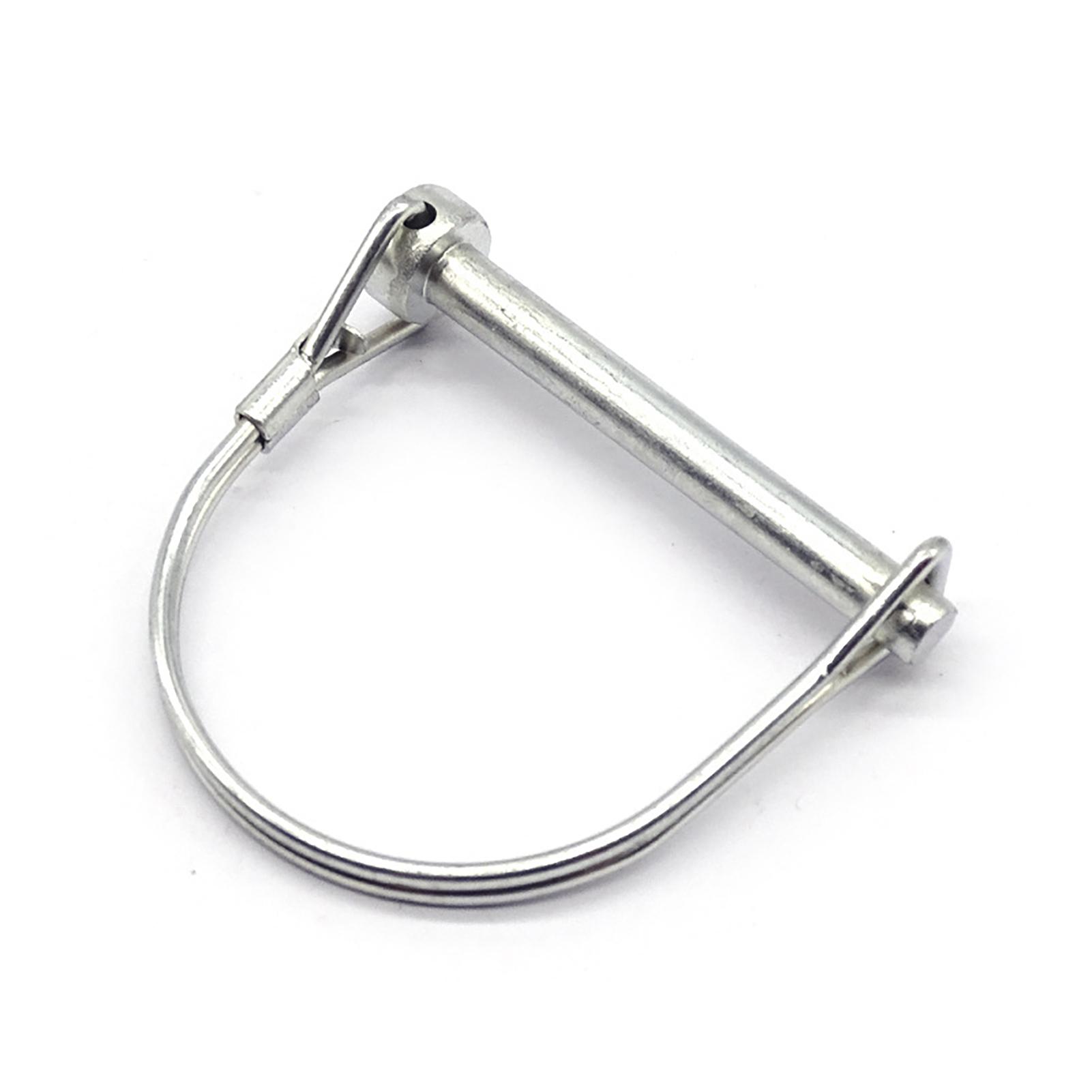 

4 шт. оцинкованная разделенная труба, складная с замком, подходит для фермы, прицепа, газона и сада