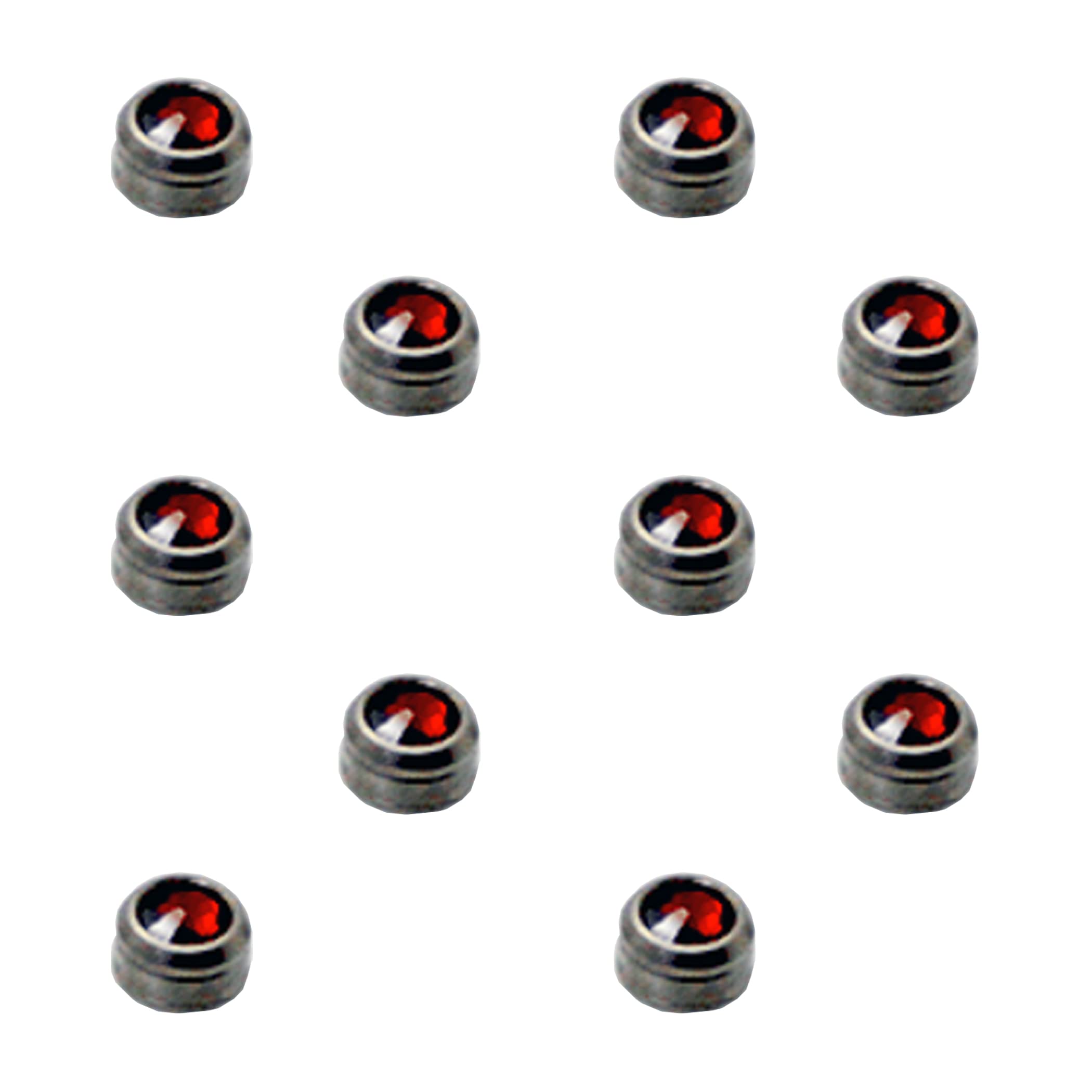 

Felimoa Детали сенсорного прицела для пластиковой модели 3 мм Набор из 10 штук, Моноглаз, Прибл.. Диаметр, (красный)