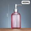 Soap Dispenser Container Refillable Empty Glass Liquid Hand Sanitizer Shampoo Shower Gel Pump Bottles Bathroom Kitchen