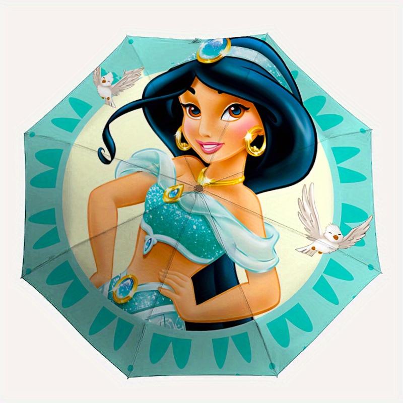 

1pc Princess Jasmine Automatic Umbrella 8-Bone Design Compact Gear for Outdoor Travel,Perfect Gift for Friends Birthdays y250813005