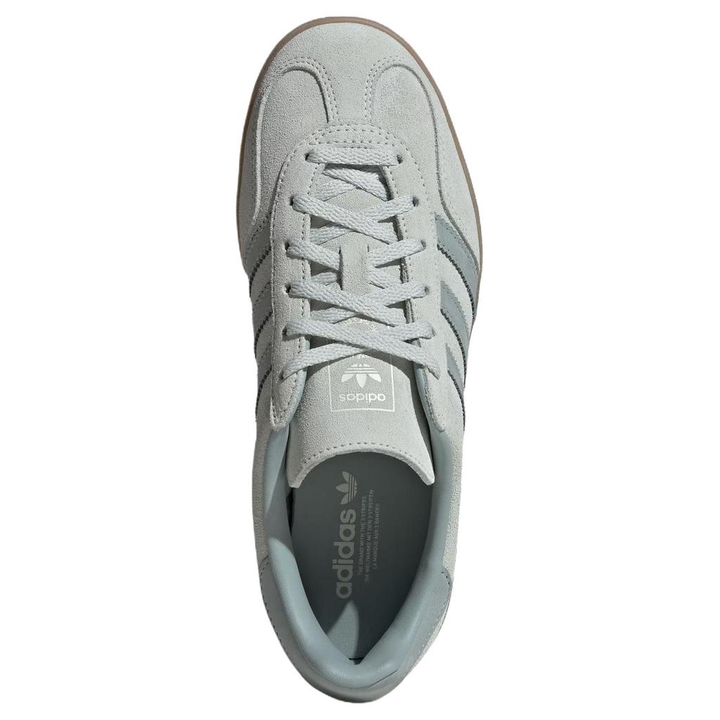 Adidas Originale GAZELLE INDOOR Bundeswehr Trainingsschuhe Unisex Leinen Grün IH9219