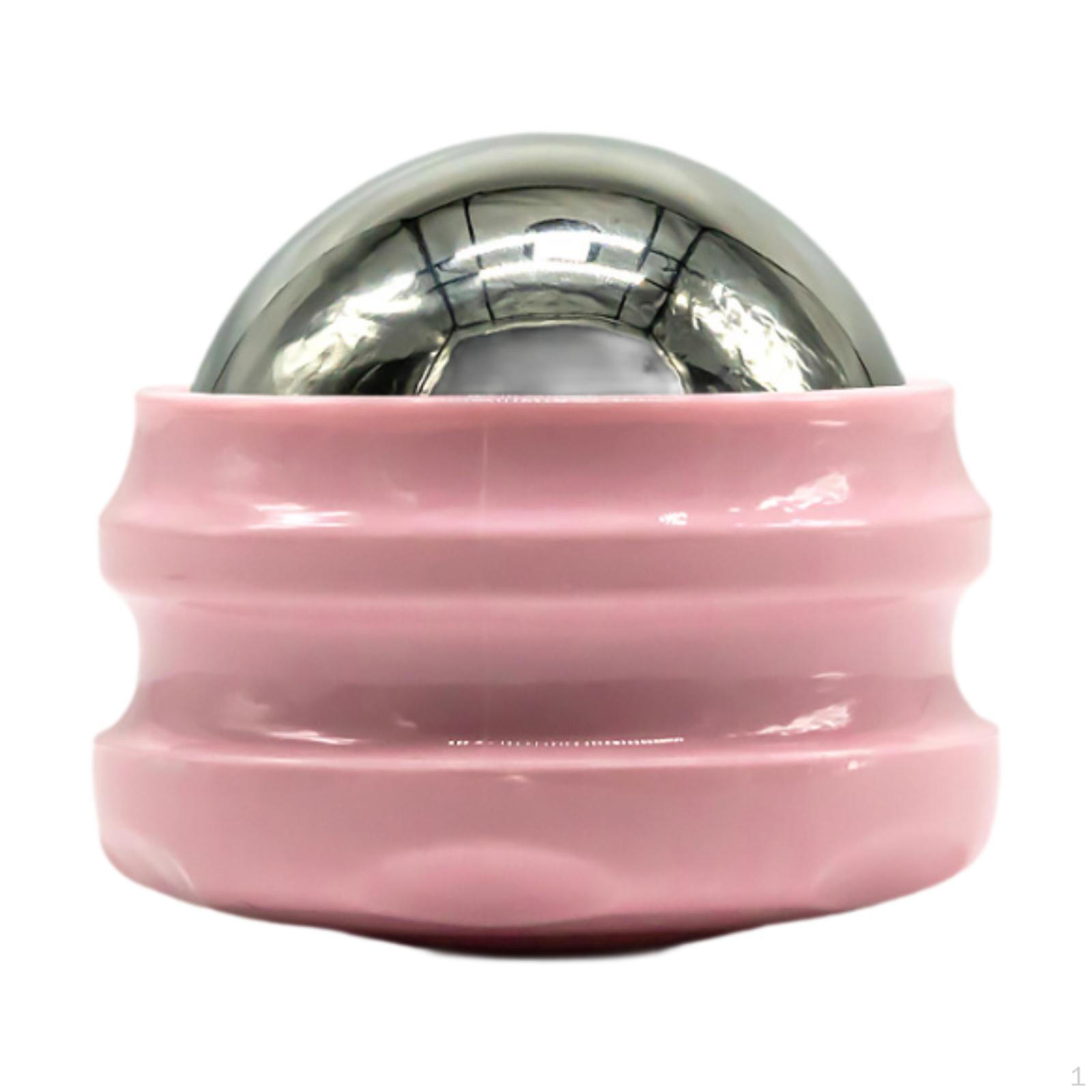 

Ручной роликовый фитнес-мяч для фасции, профессиональный многоцелевой практический йога для холодной воды розовый