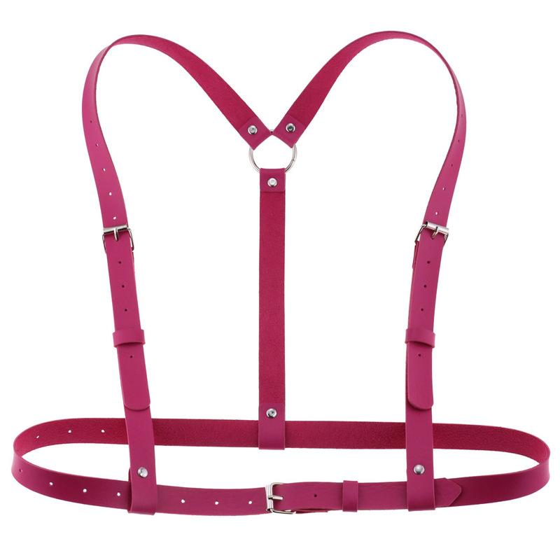 Women Sexy Garters faux Leather Women Body Bondage Cage Sculpting Harness Waist Belt Straps Suspenders Goth Harajuku Belt
