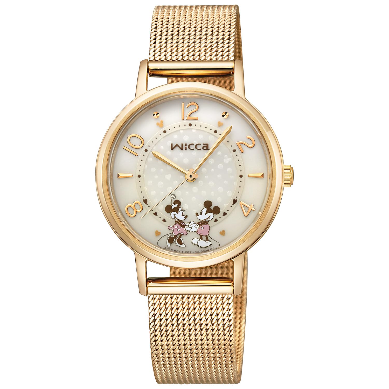 

[Citizen] Часы Wicca Disney Collection [Mickey & Minnie] Специальная модель KP5-425-91 Женский Золотой