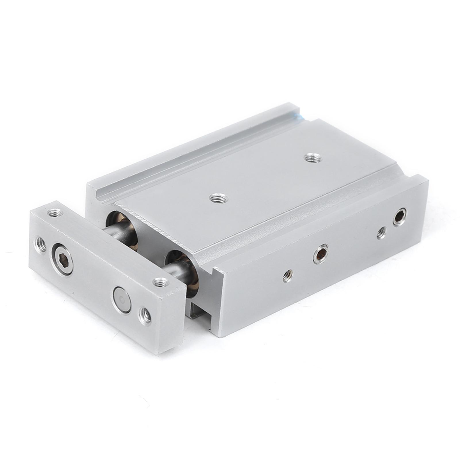 

DoubleRod Air Cylinder Guide Rod Plate Double Guided Pneumatic Slide Bearing Cushioned(CXSM10100 )