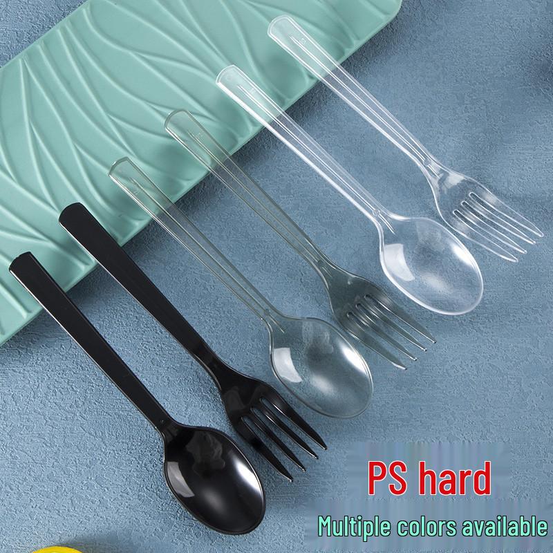 Set de Cubiertos Desechables Engrosados Empaquetados Individualmente para Bistec Occidental, Ensalada, Postre y Fruta