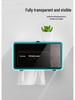 Punch-Free Wall-Mounted Bathroom Tissue Holder & Magnetic Storage Box