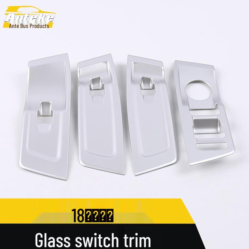 Compatible Glass Switch Frame for Kamiq Door Window Lift Button
