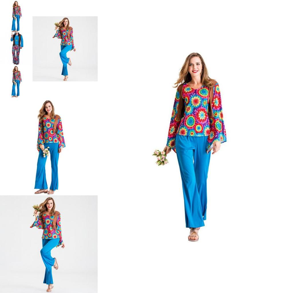 Eye-catching 1960s Hippie Costume For Women Perfect For Themed Parties And Events